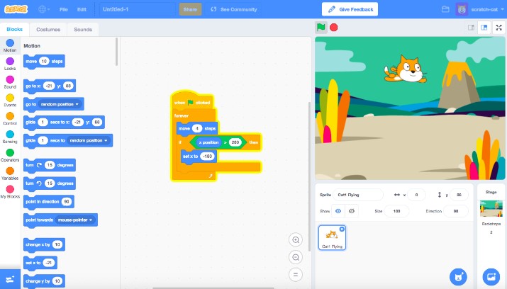 scratch для детей с нуля